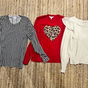 Bundle of Medium Long Sleeve Tops